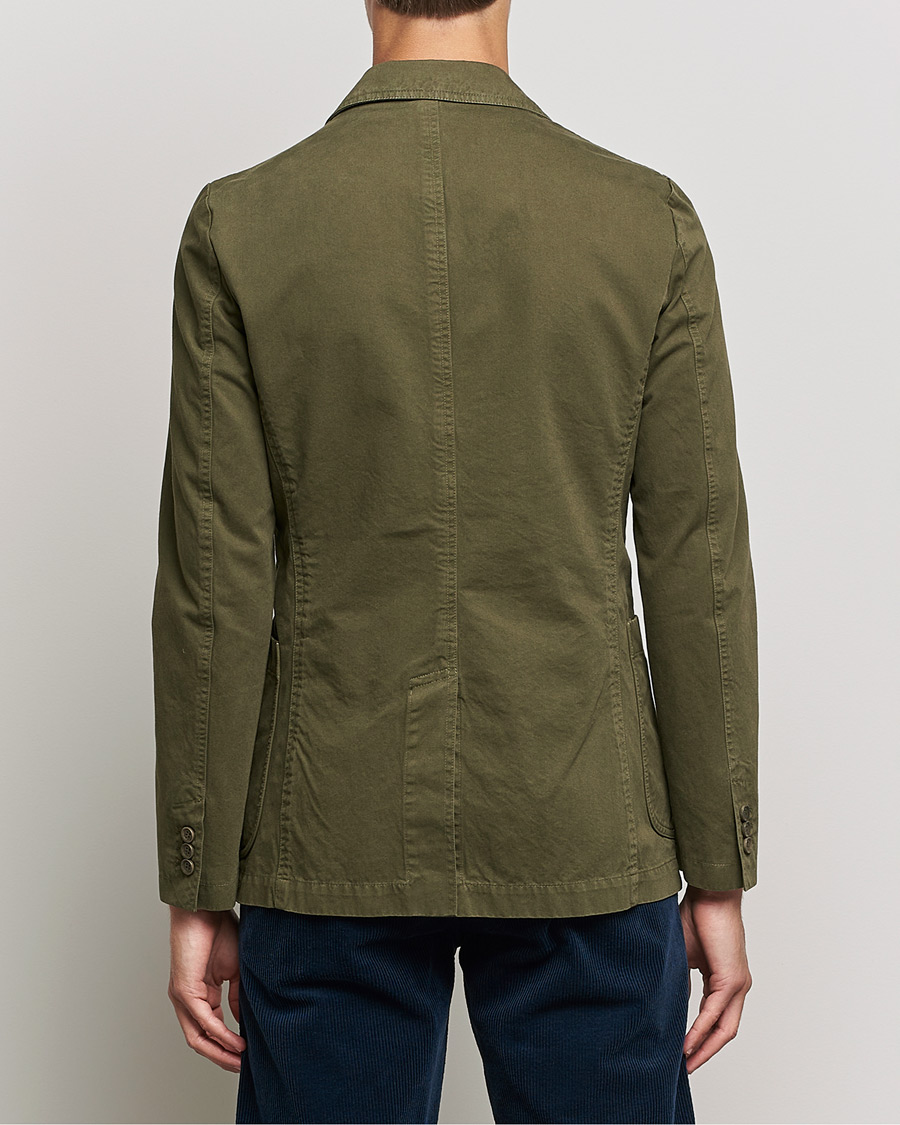 Heren | Blazers | Aspesi | Murakami Cotton Blazer Military Green