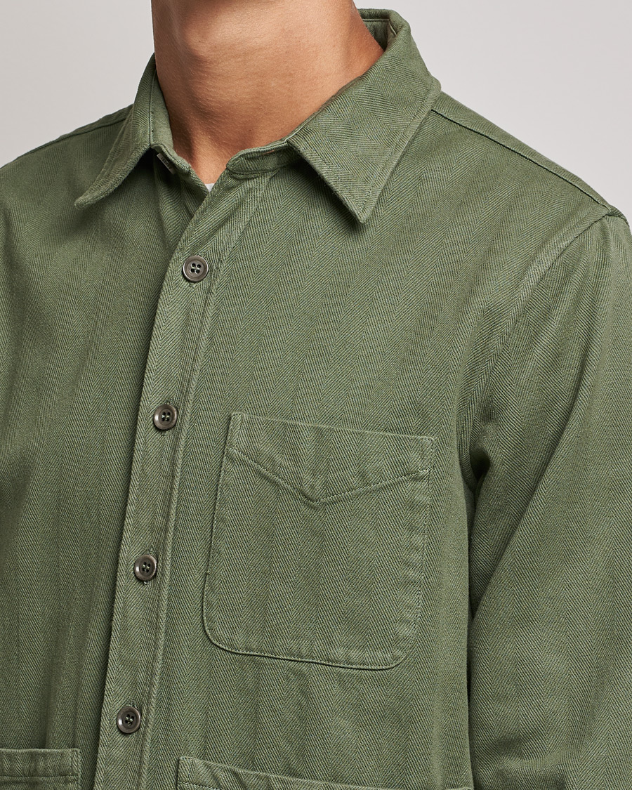 Heren | Overhemden | Aspesi | Utility Shirt Sage