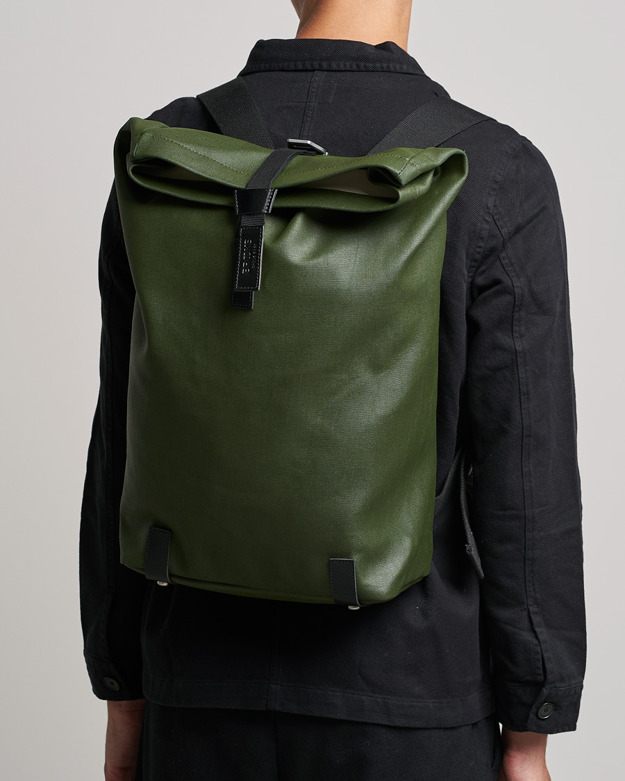 Heren | Rugzakken | Brooks England | Pickwick Cotton Canvas 26L Backpack Forest