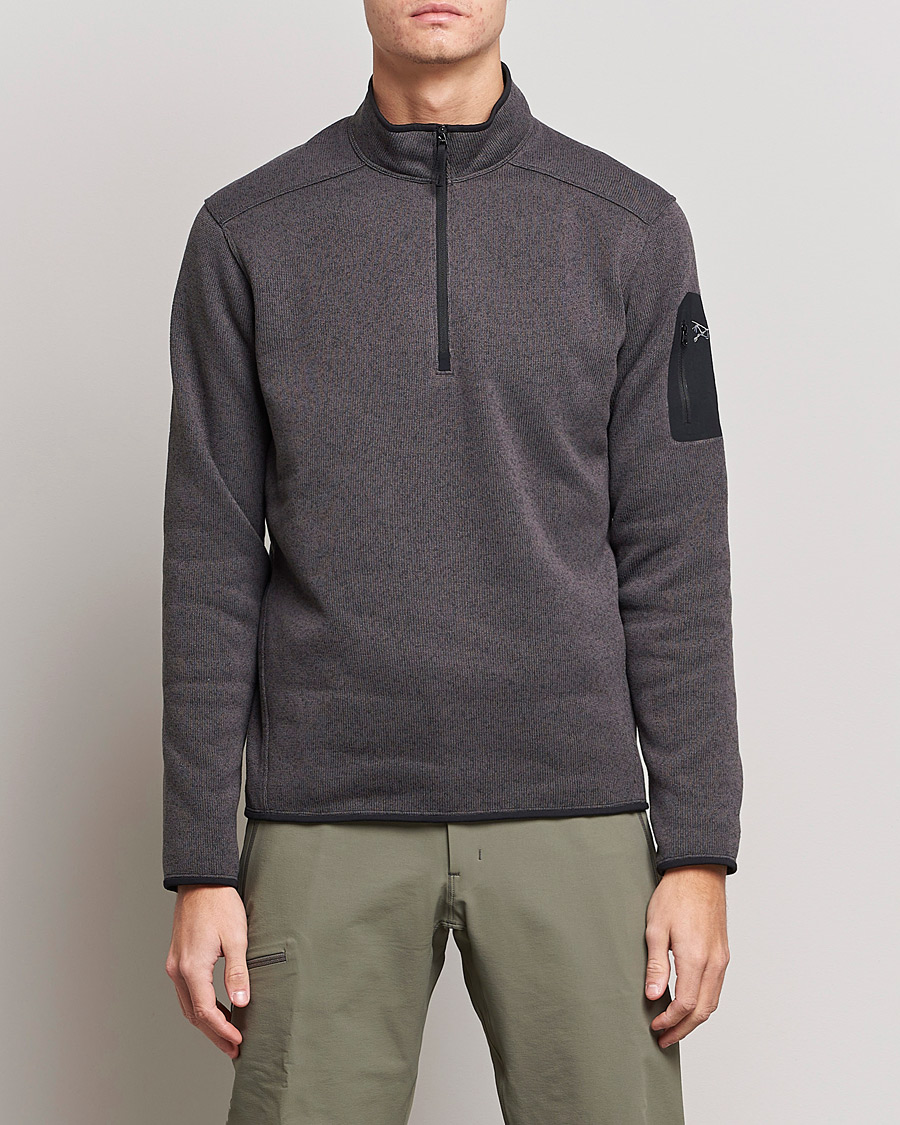 Heren | Truien | Arc'teryx | Covert Half-Zip Black Heather