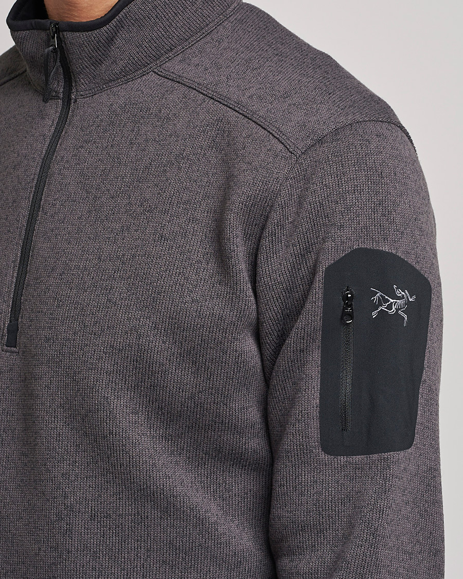 Heren | Truien | Arc'teryx | Covert Half-Zip Black Heather