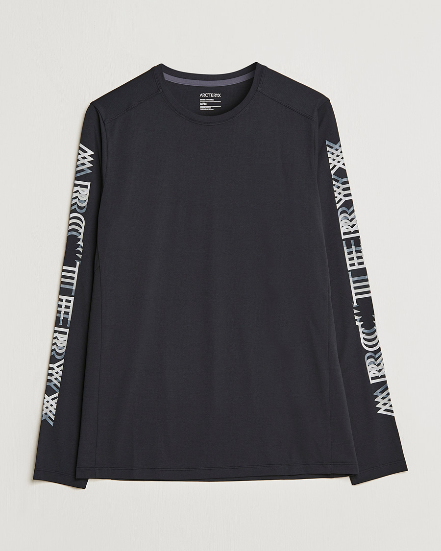 Heren | T-shirts | Arc'teryx | Cormac Logo Crew Neck Black