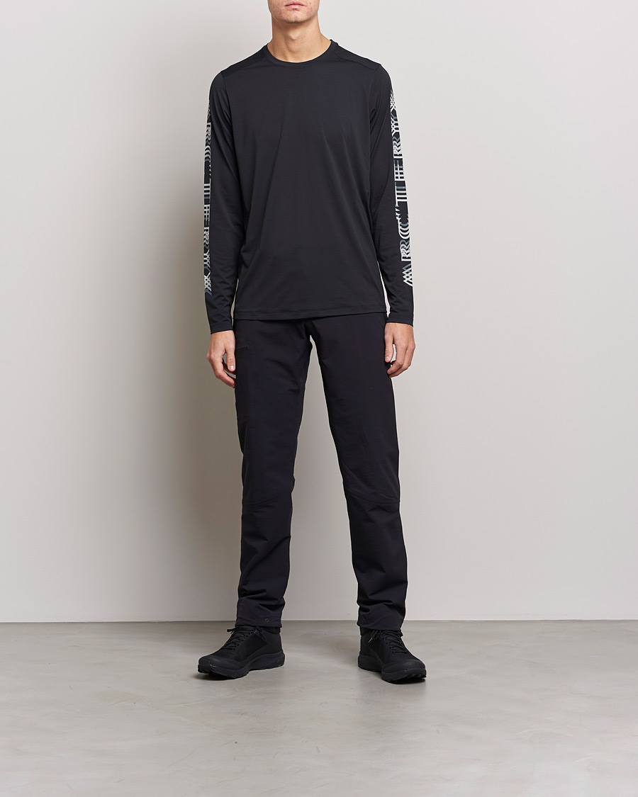 Heren | T-shirts | Arc'teryx | Cormac Logo Crew Neck Black