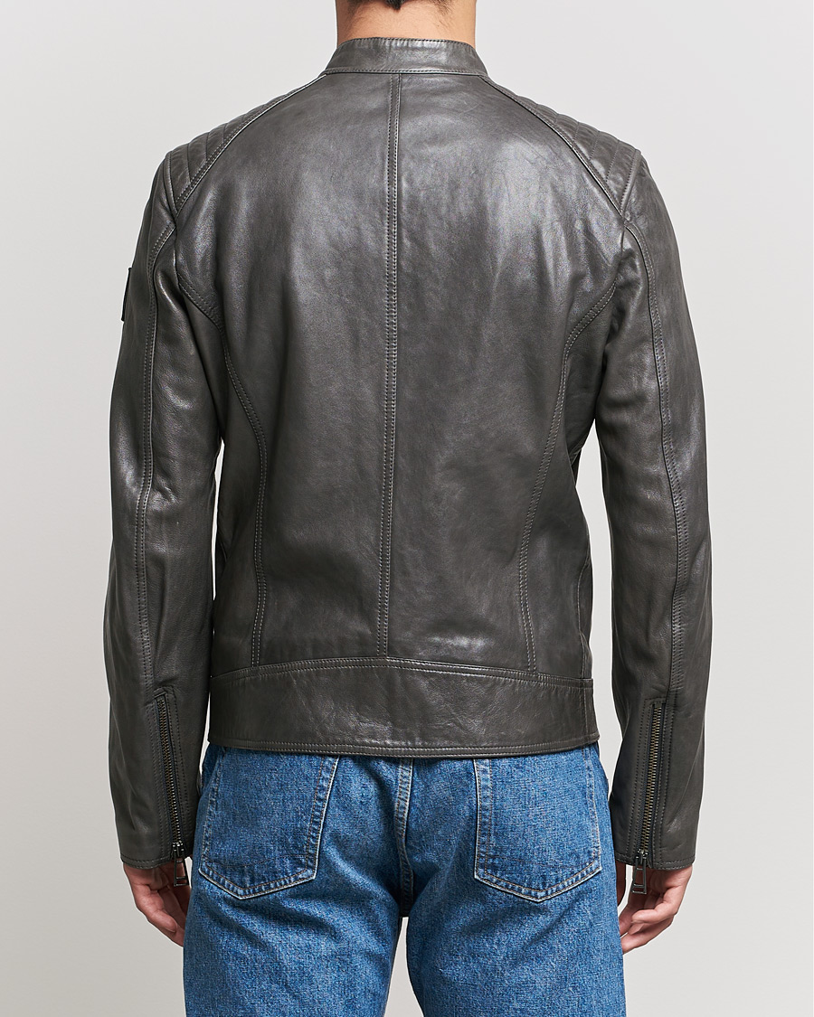Heren | Jassen | Belstaff | V Racer 2.0 Leather Jacket Dark Grey