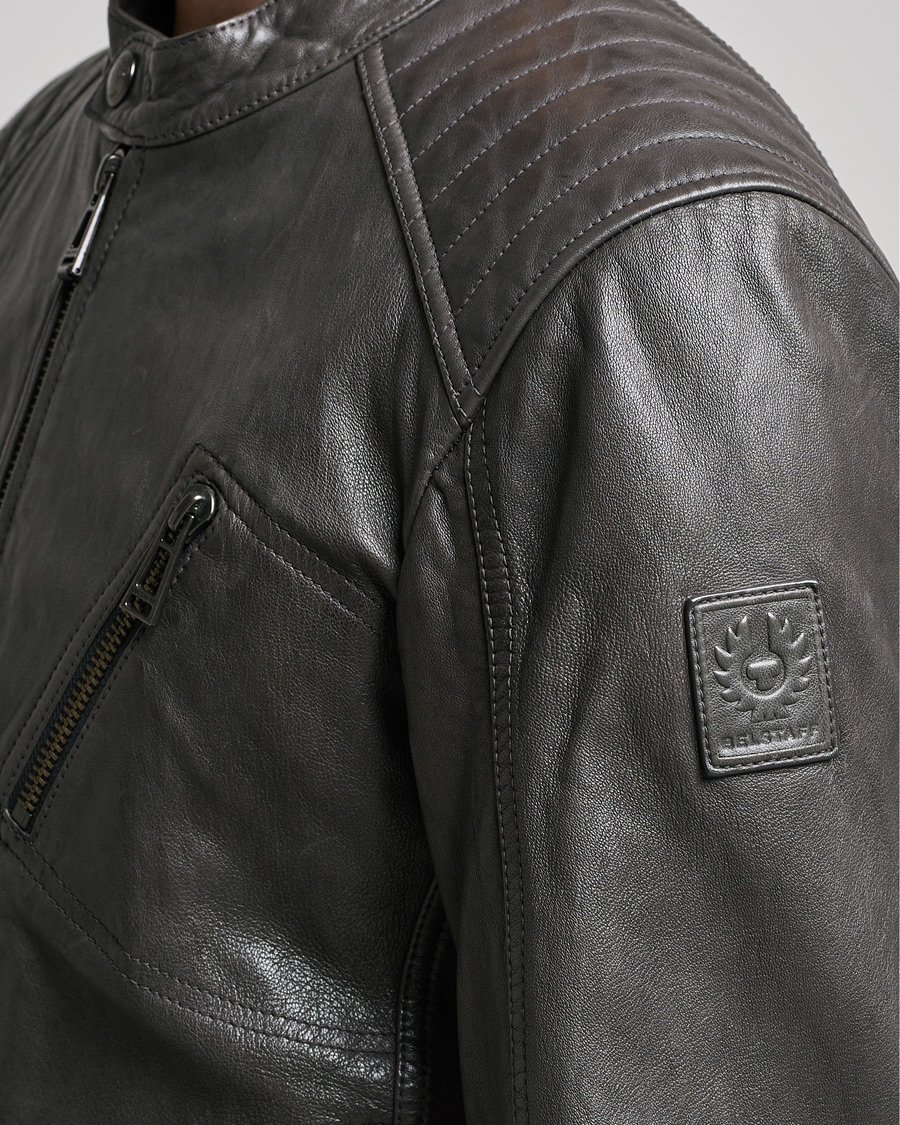 Heren | Jassen | Belstaff | V Racer 2.0 Leather Jacket Dark Grey