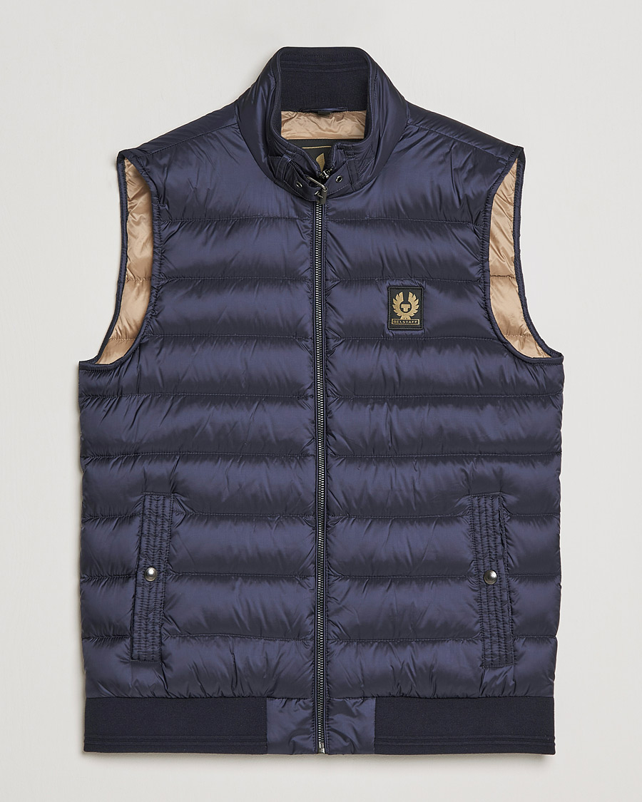Heren | Jassen | Belstaff | Circuit Padded Gilet Dark Ink