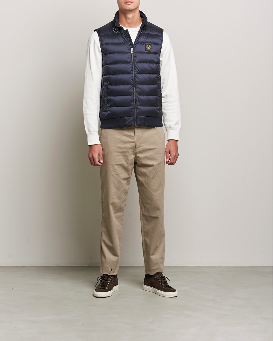 Heren | Jassen | Belstaff | Circuit Padded Gilet Dark Ink