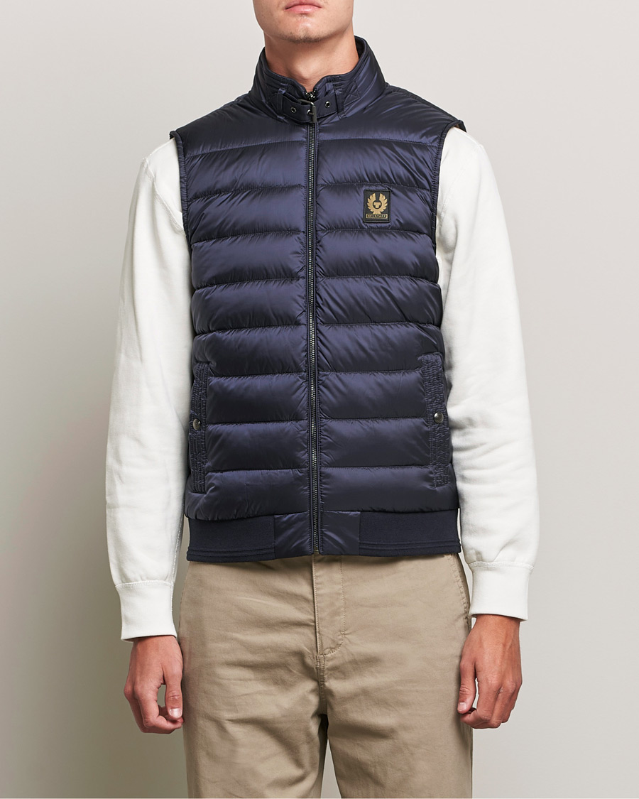 Heren | Jassen | Belstaff | Circuit Padded Gilet Dark Ink