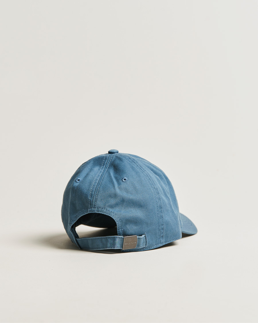 Heren | Belstaff Phoenix Logo Cap Arctic Blue | Belstaff | Phoenix Logo Cap Arctic Blue