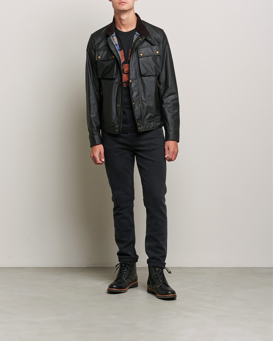 Heren | Jassen | Belstaff | Racemaster Waxed Jacket Black