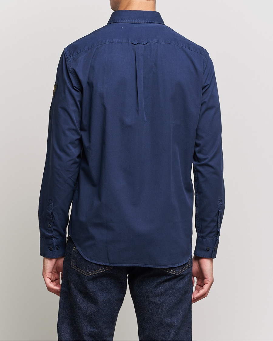 Heren | Overhemden | Belstaff | Pitch Cotton Pocket Shirt Deep Navy