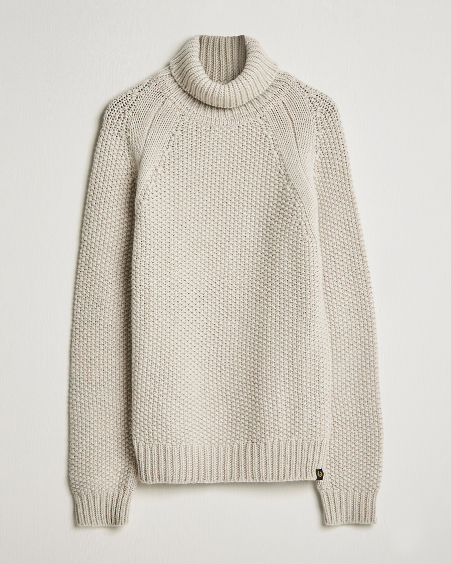 Heren | Truien | Belstaff | Manor Wool Rollneck Fawn