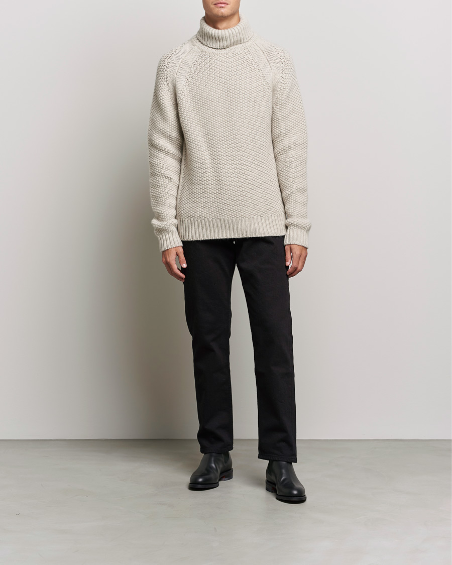 Heren | Truien | Belstaff | Manor Wool Rollneck Fawn