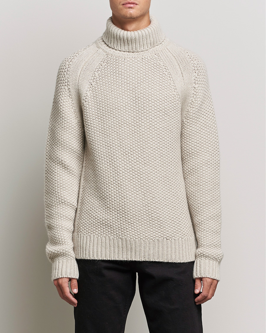 Heren | Truien | Belstaff | Manor Wool Rollneck Fawn