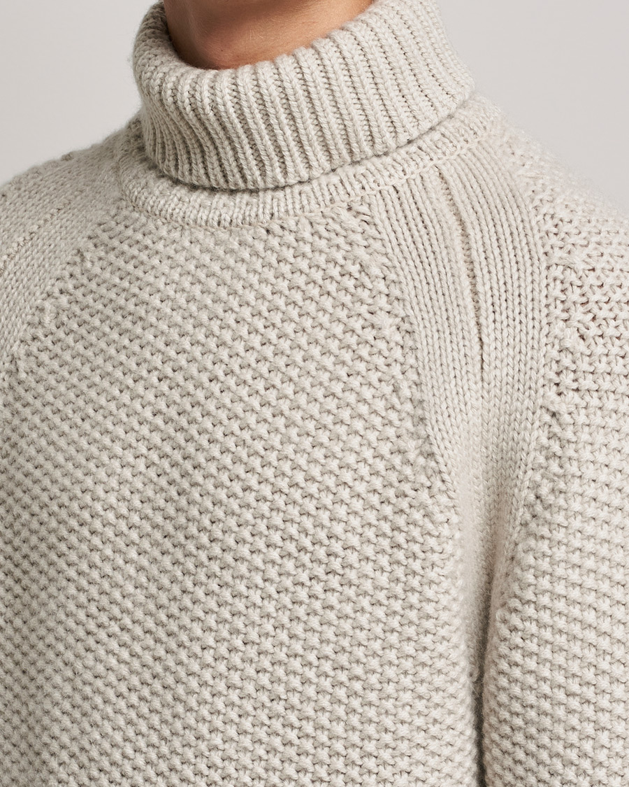 Heren | Truien | Belstaff | Manor Wool Rollneck Fawn