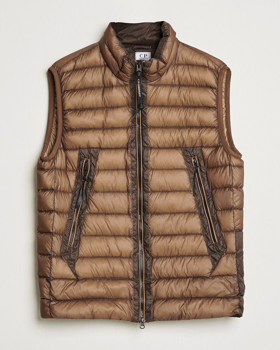 Heren | Jassen | C.P. Company | DD Shell Padded Down Vest Brown