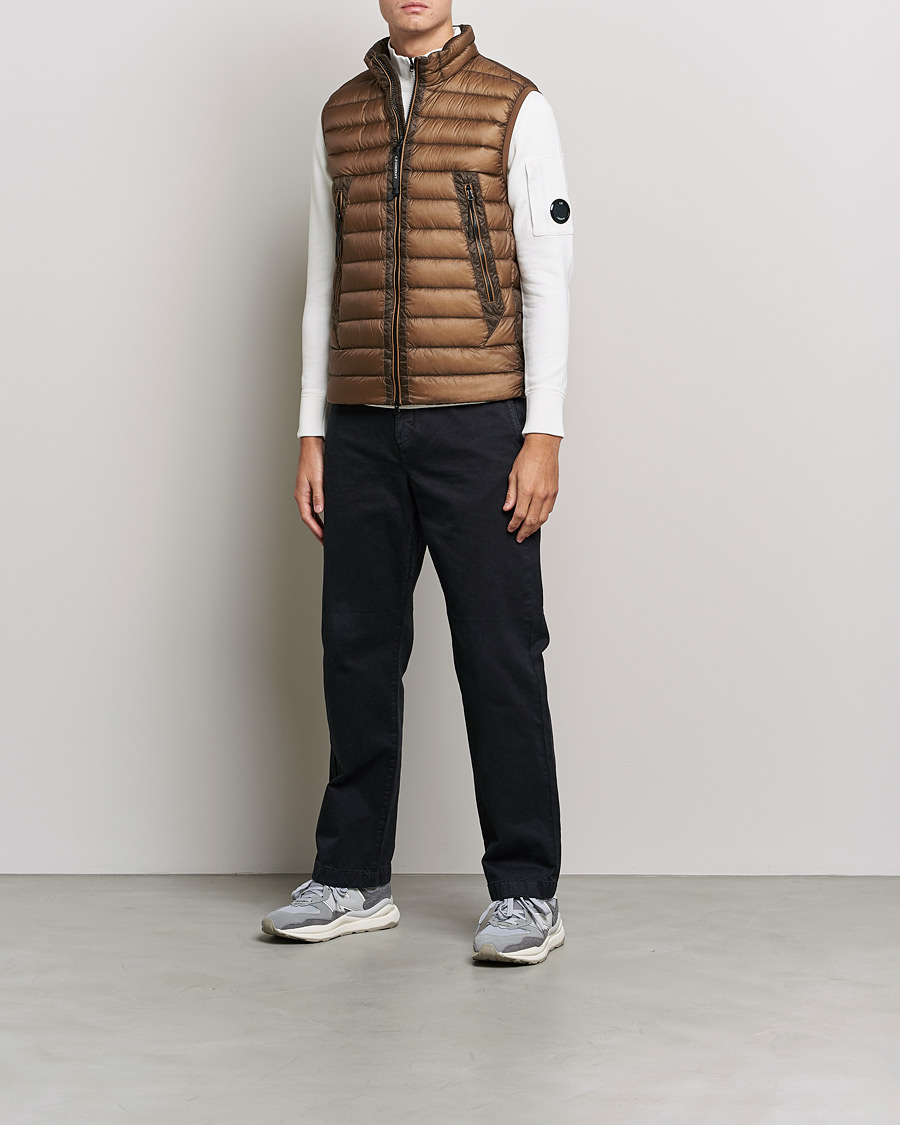 Heren | Jassen | C.P. Company | DD Shell Padded Down Vest Brown