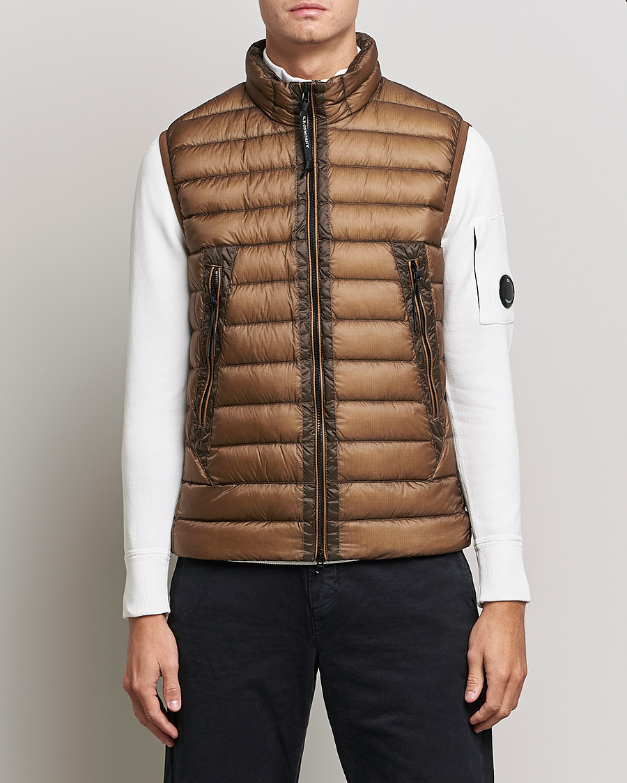 Heren | Jassen | C.P. Company | DD Shell Padded Down Vest Brown