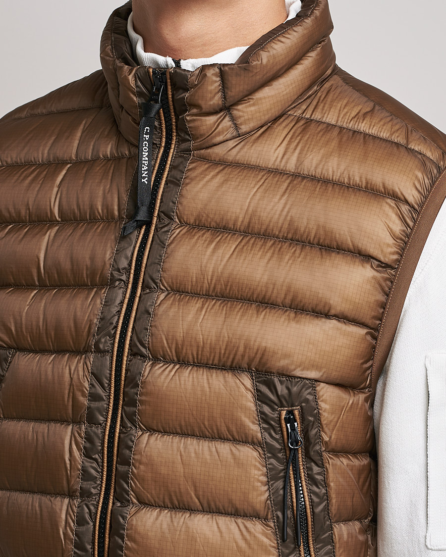 Heren | Jassen | C.P. Company | DD Shell Padded Down Vest Brown