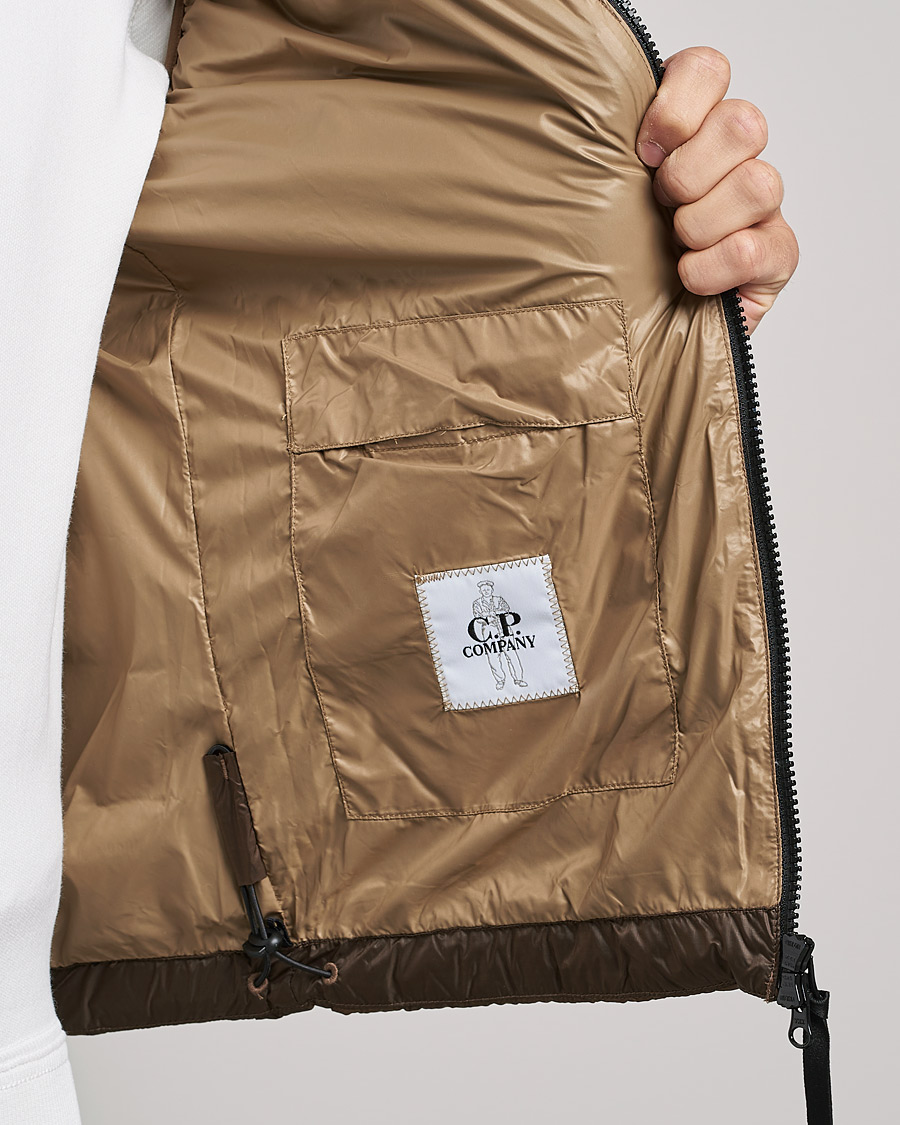Heren | Jassen | C.P. Company | DD Shell Padded Down Vest Brown