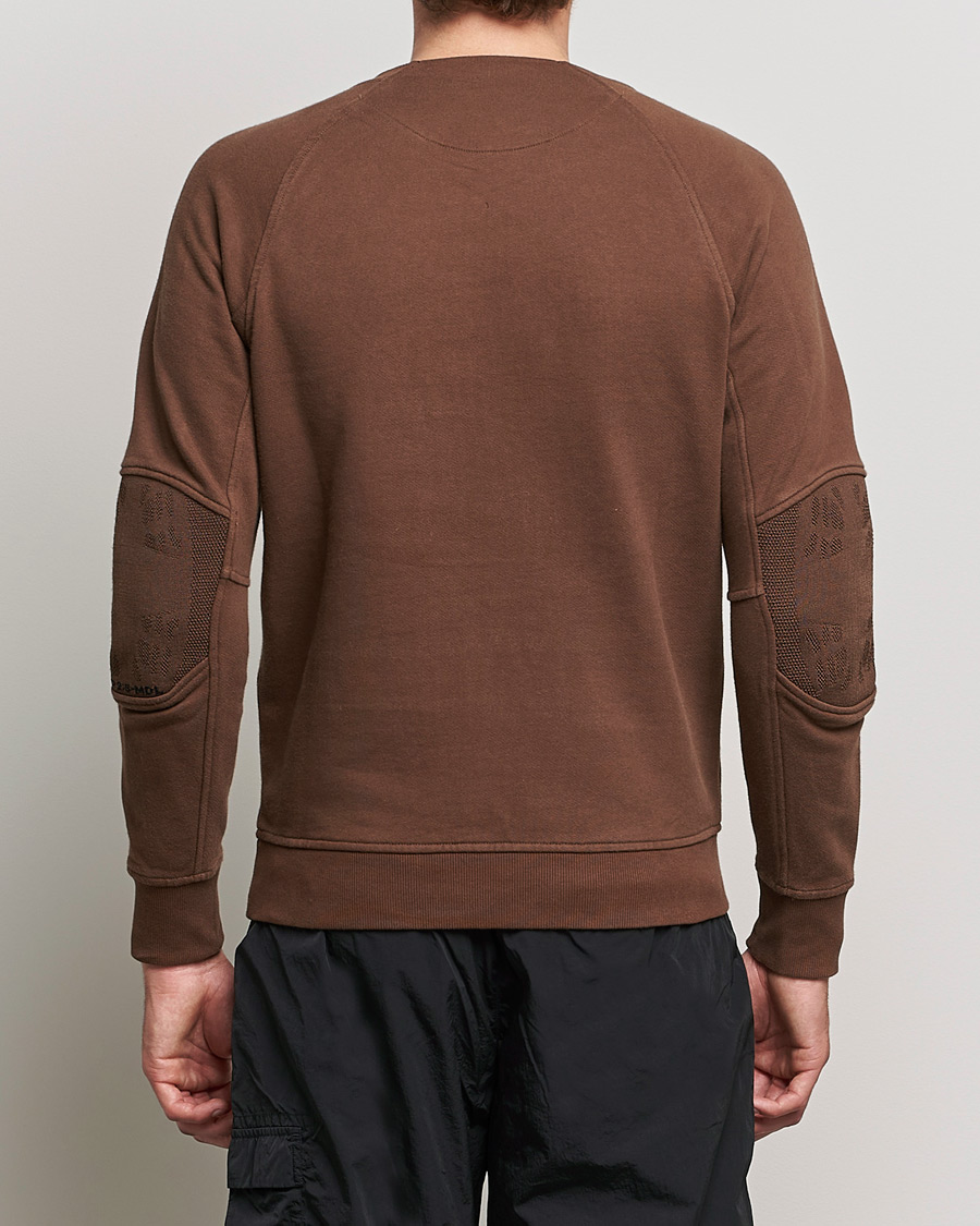 Heren | Truien | C.P. Company | Metropolis Diagonal Raised Fleece Sweat Brown