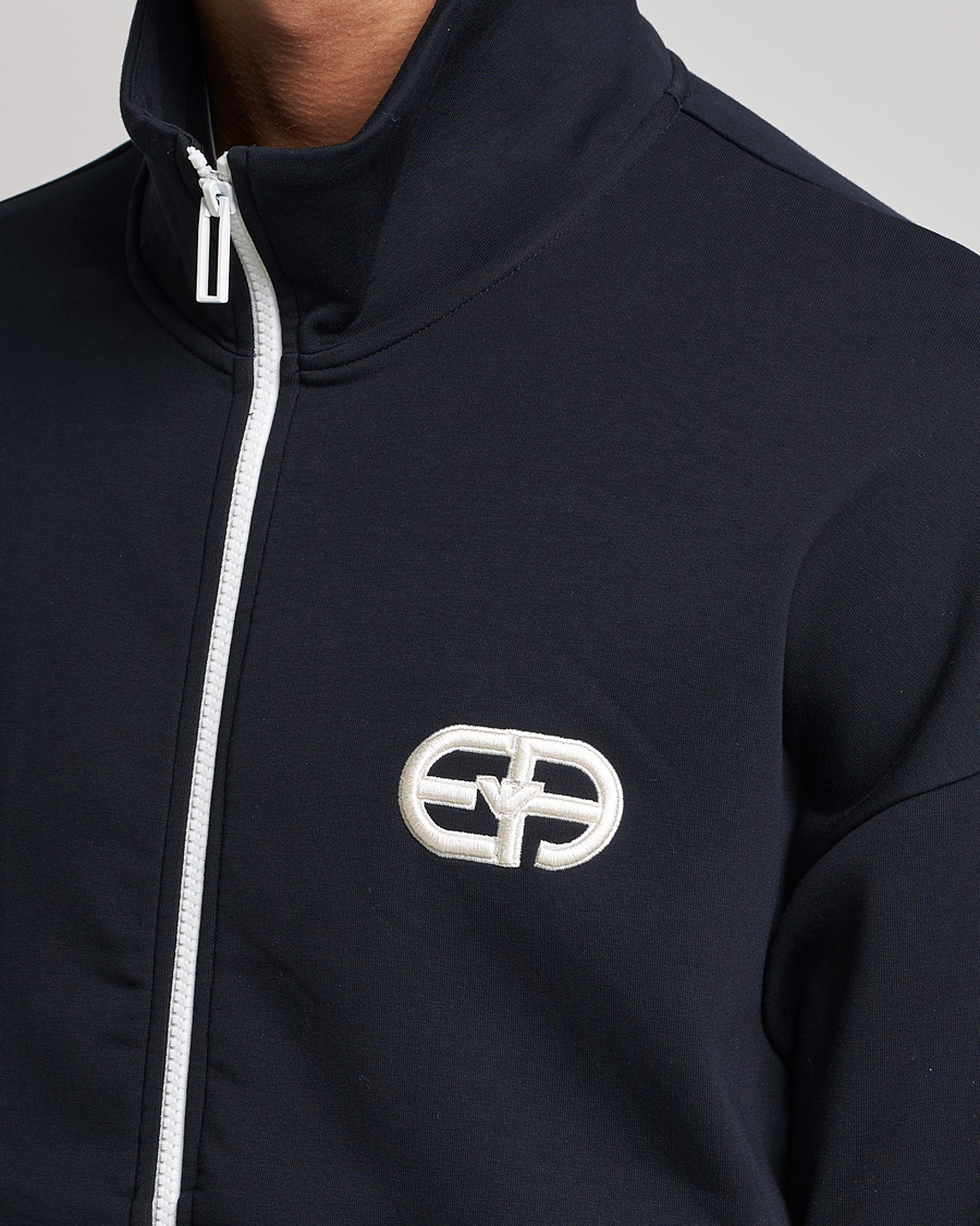Heren | Truien | Emporio Armani | Wool Cardigan Dark Navy