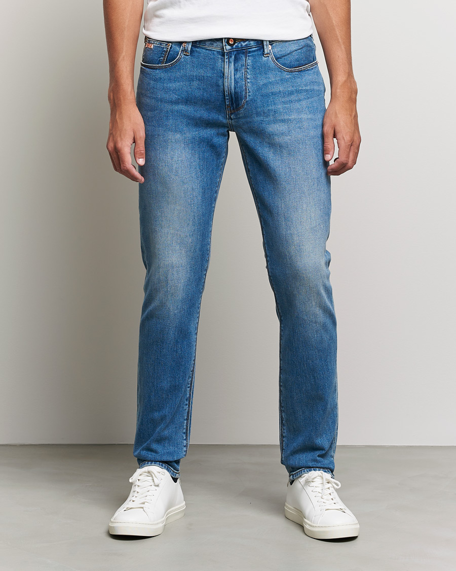Heren | Jeans | Emporio Armani | Slim Fit Jeans Light Blue