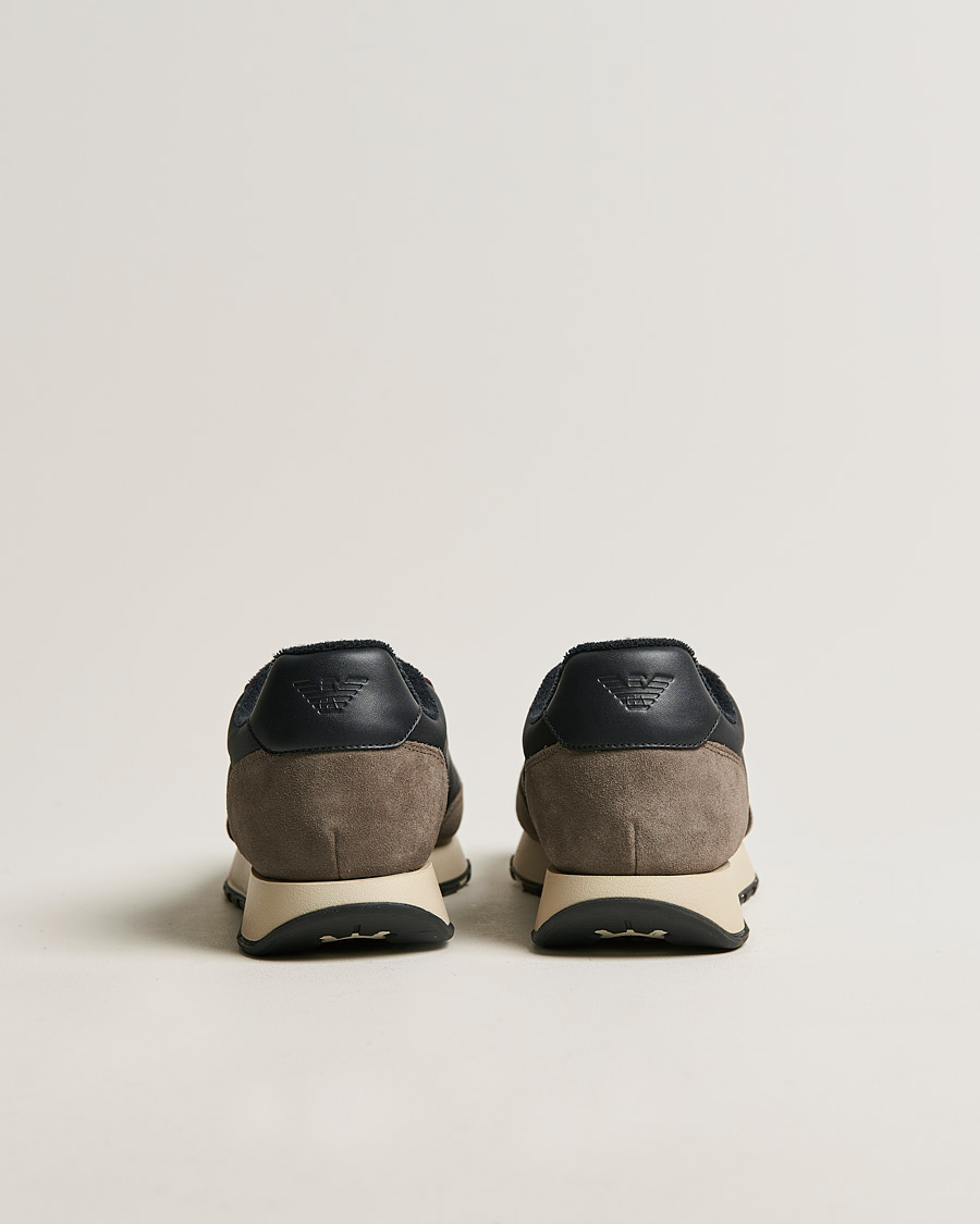 Heren | Emporio Armani Running Sneaker Black | Emporio Armani | Running Sneaker Black