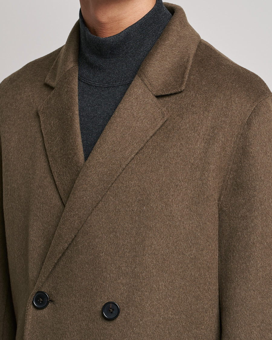 Heren | Jassen | Filippa K | Athens Wool Cashmere Coat Olive Melange