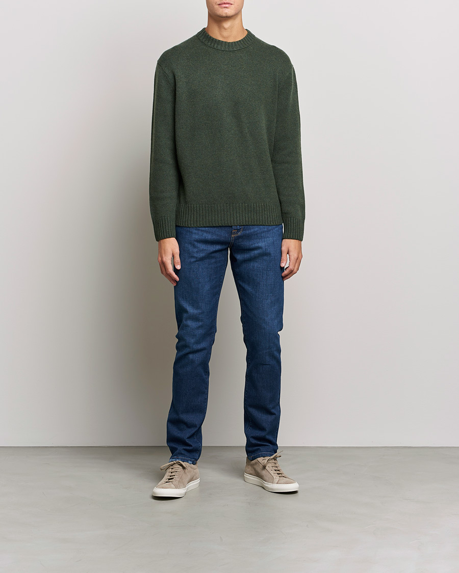 Heren | Jeans | FRAME | L´Homme Slim Stretch Degradable Jeans Indigo Land