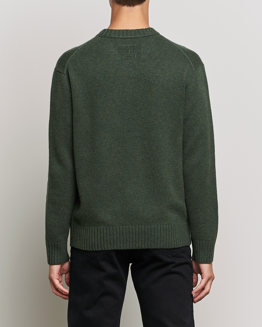 Heren | Truien | FRAME | Cashmere Sweater Military Green