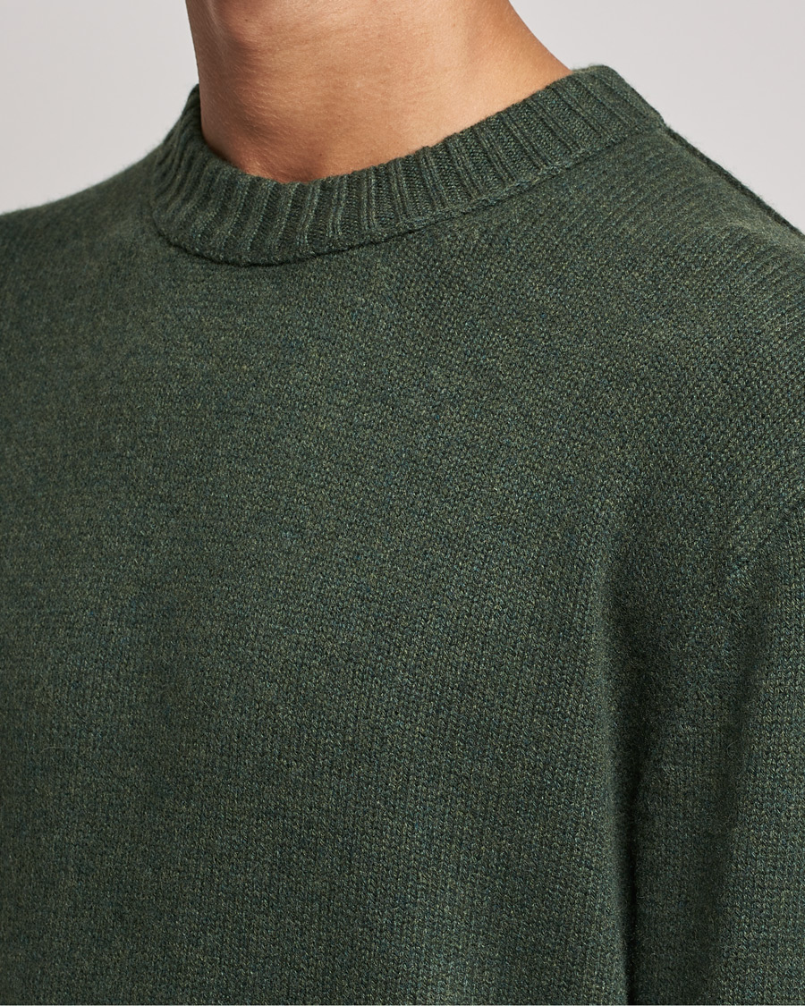 Heren | Truien | FRAME | Cashmere Sweater Military Green