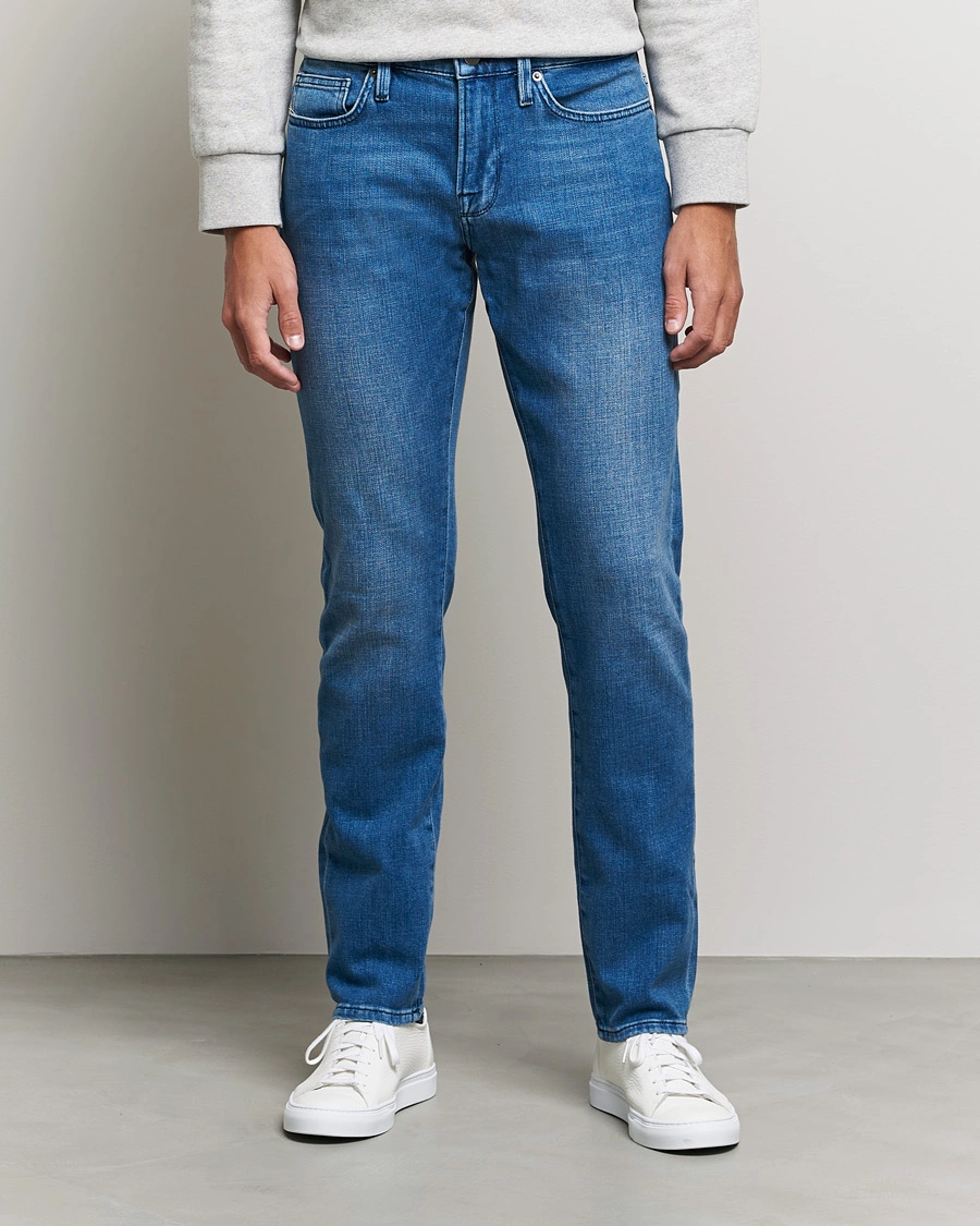 Heren | Blauwe jeans | FRAME | L´Homme Slim Stretch Jeans Bradbury