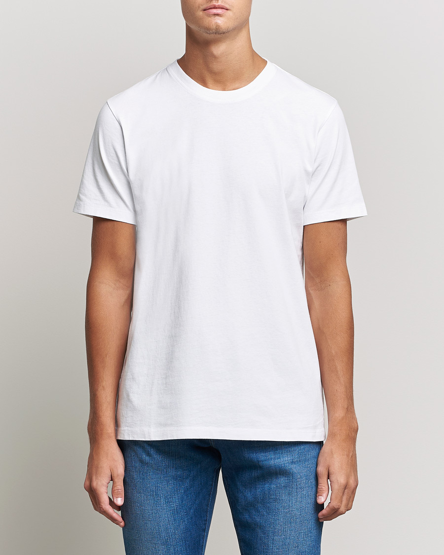Heren |  | FRAME | Logo T-Shirt Blanc