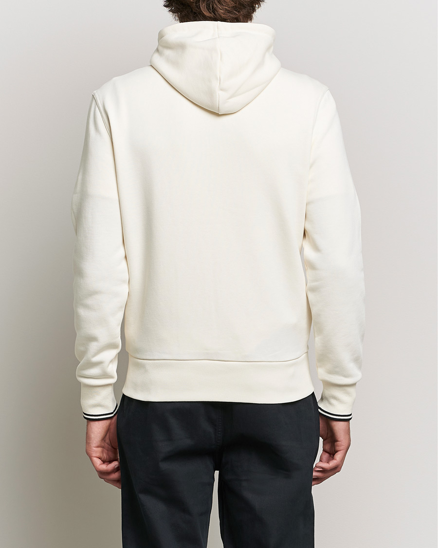 Heren | Truien | Fred Perry | Hooded Zip Sweatshirt Ecru