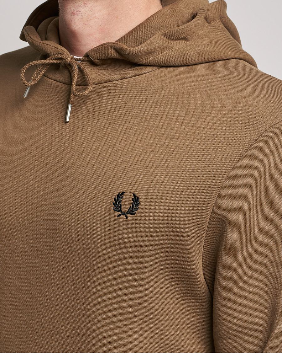 Heren | Truien | Fred Perry | Twin Tipped Hooded Sweatshirt Shadded Stone