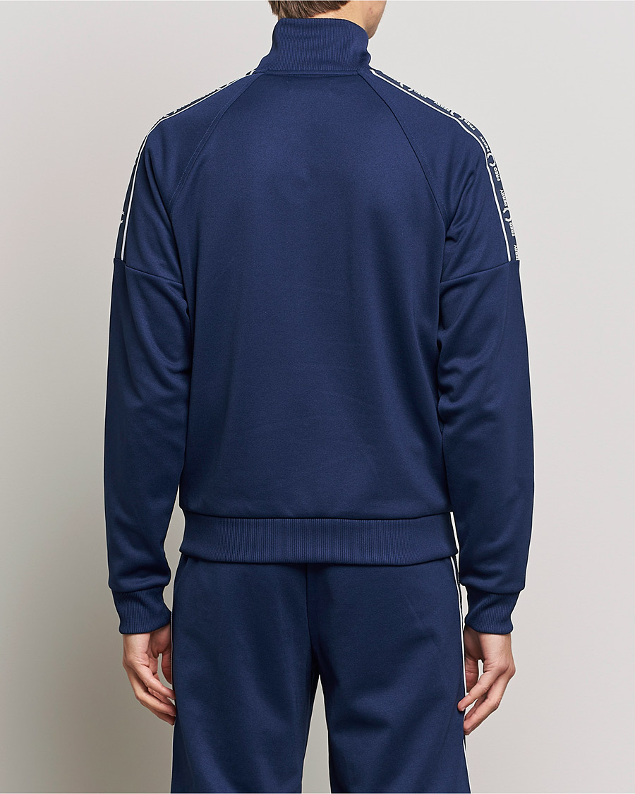 Heren | Truien | Fred Perry | Tapped Sleeve Track Jacket Blue
