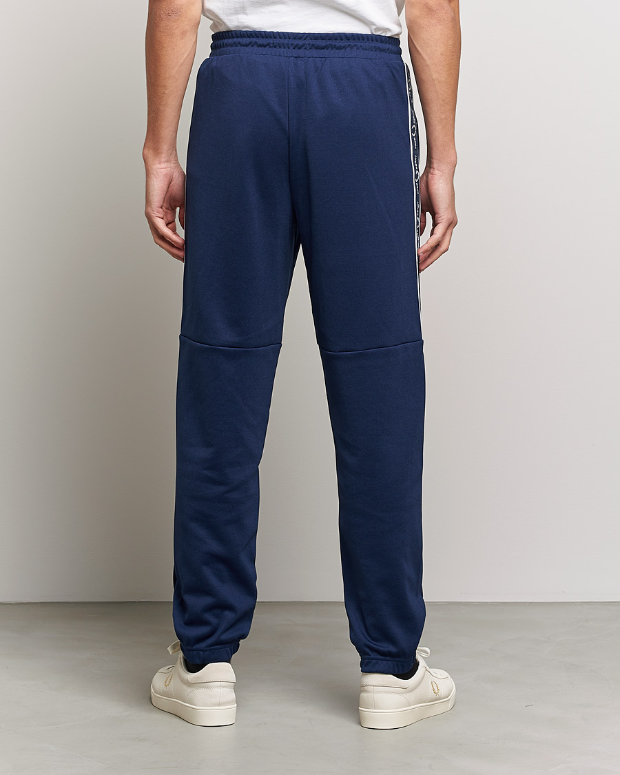 Heren | Broeken | Fred Perry | Tapped Pannel Track Pant Blue