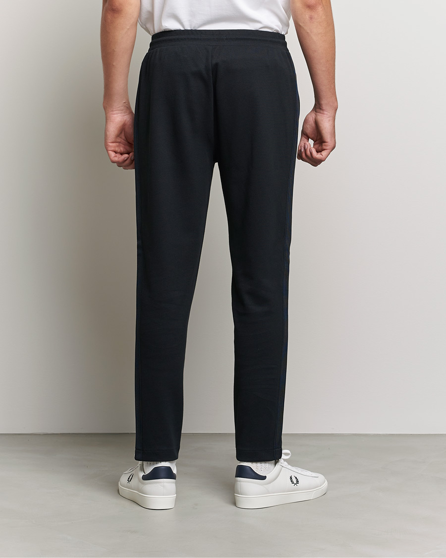 Heren | Broeken | Fred Perry | Knitted Tapped Track Pant Black