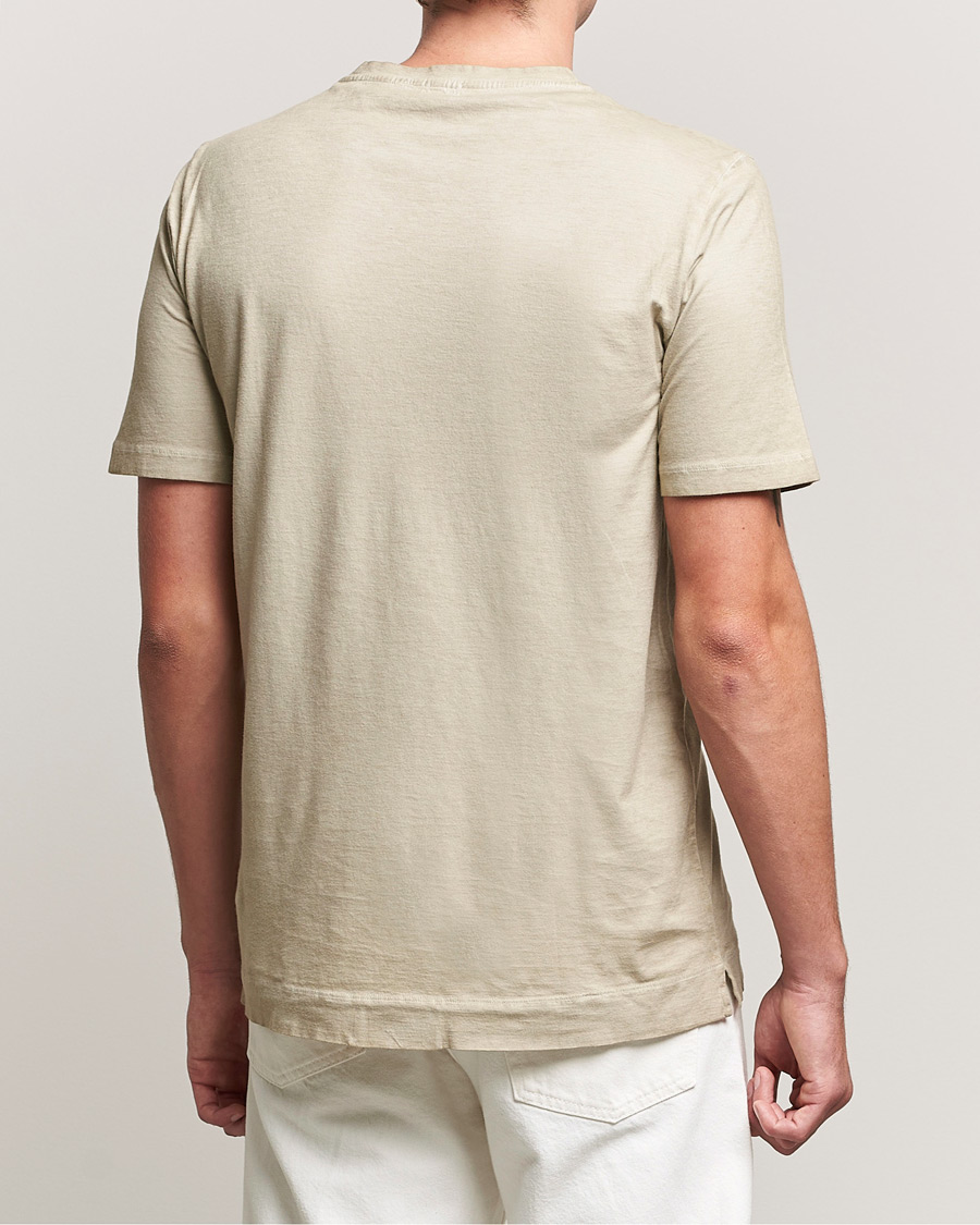 Heren | T-shirts | Massimo Alba | Panarea Watercolor T-Shirt Chalk
