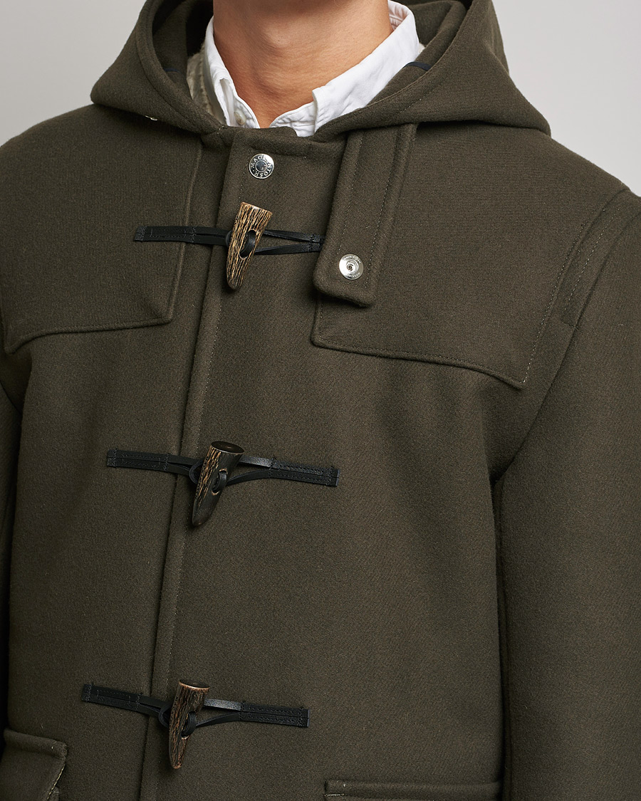 Heren | Jassen | Mackintosh | Weir Duffle Coat Dark Olive