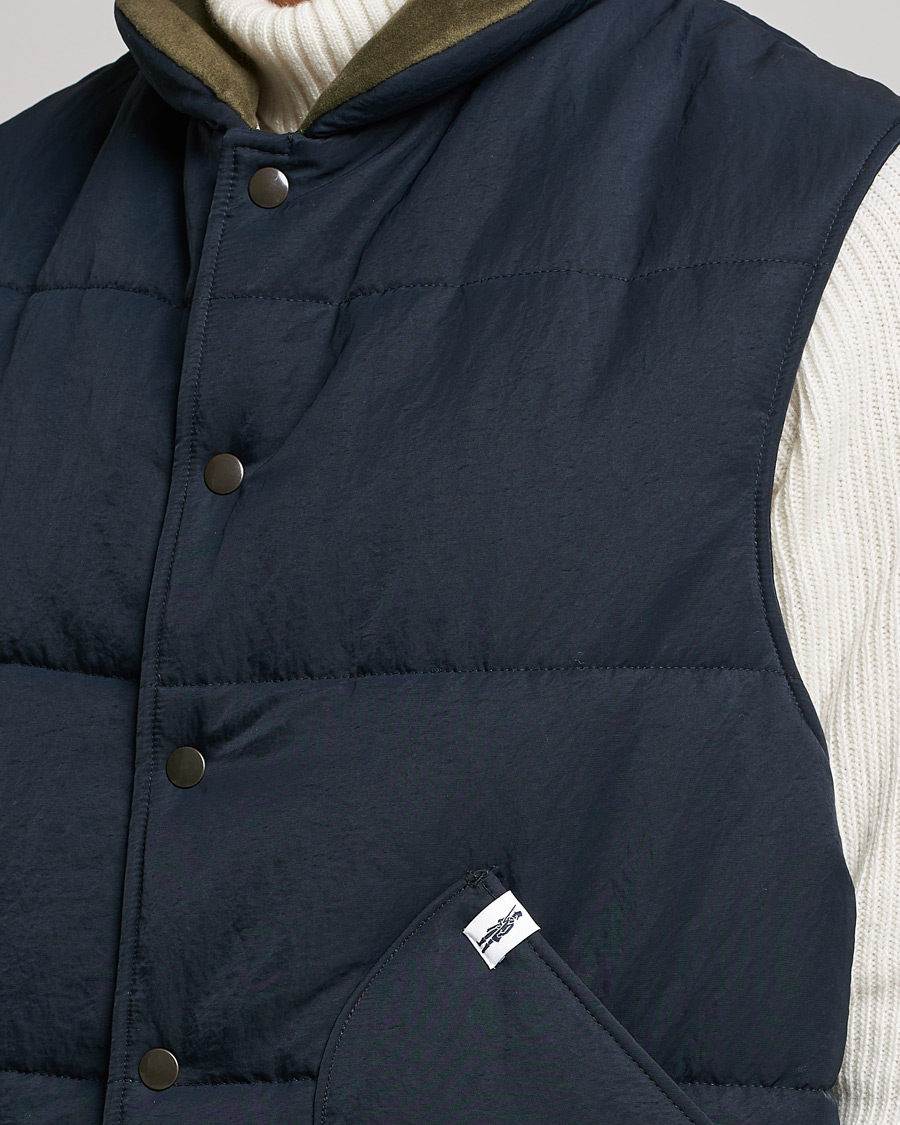 Heren | Gilets | Mackintosh | Osaka Gilet Vest Navy