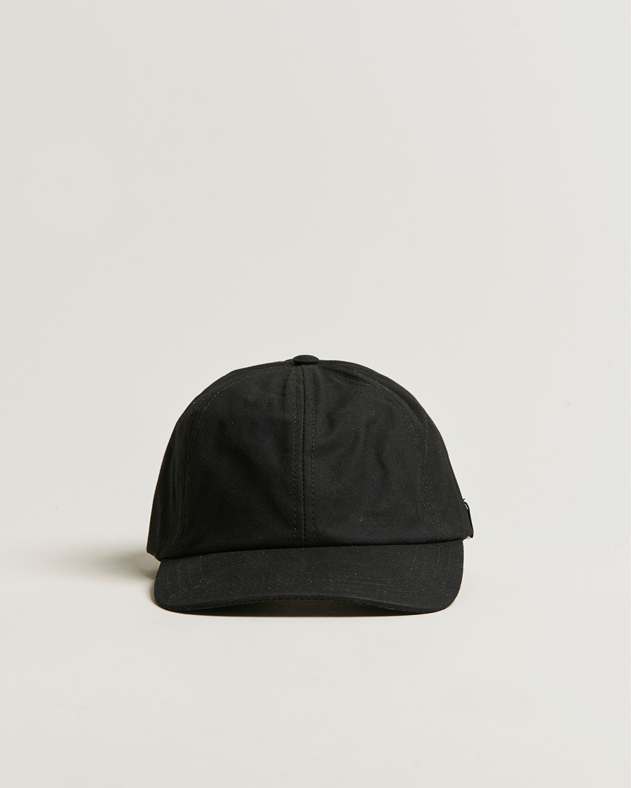 Heren | Mackintosh Tipping Baseball Cap Black | Mackintosh | Tipping Baseball Cap Black