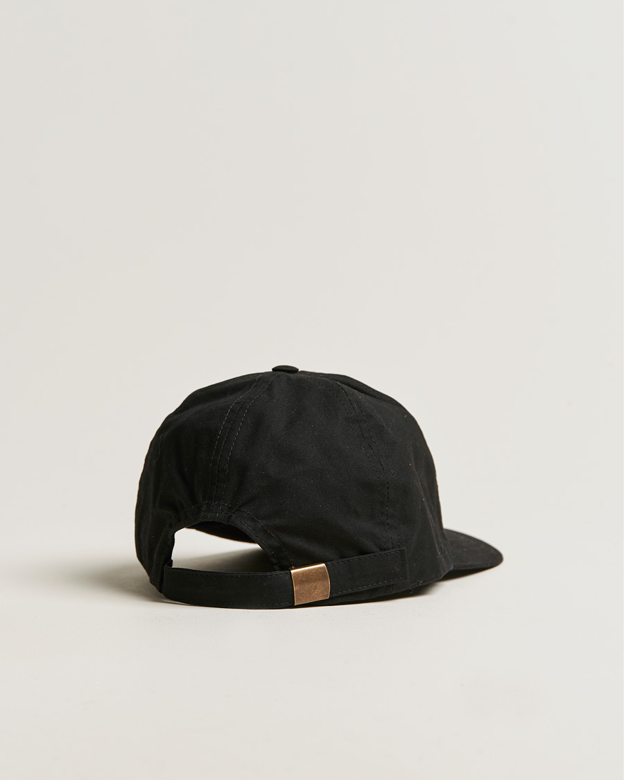 Heren | Mackintosh Tipping Baseball Cap Black | Mackintosh | Tipping Baseball Cap Black