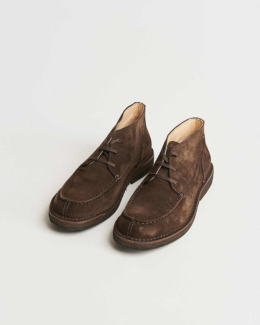 Heren | Astorflex Markflex Lined Chukka Boot Dark Brown Suede | Astorflex | Markflex Lined Chukka Boot Dark Brown Suede