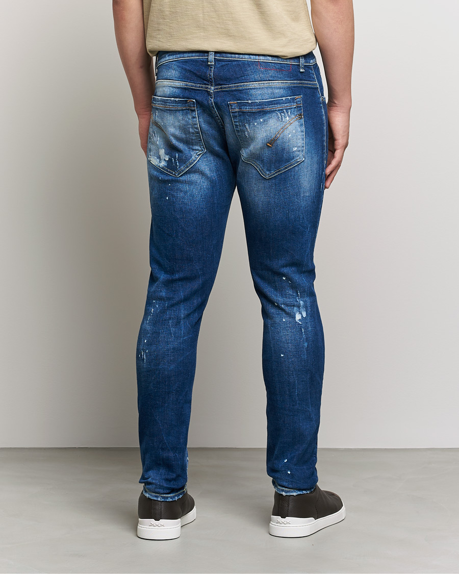 Heren | Jeans | Dondup | George Destroyed Jeans Blue