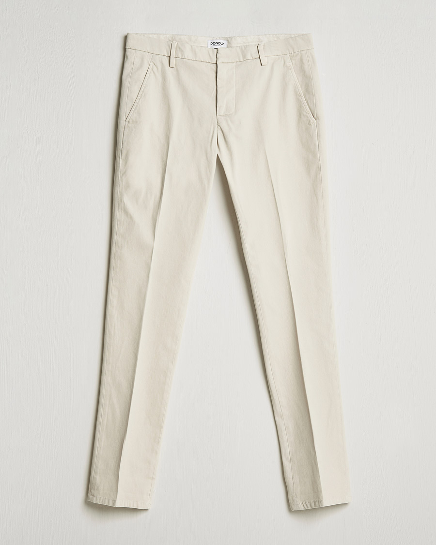 Heren | Broeken | Dondup | Gaubert Chinos  Offwhite