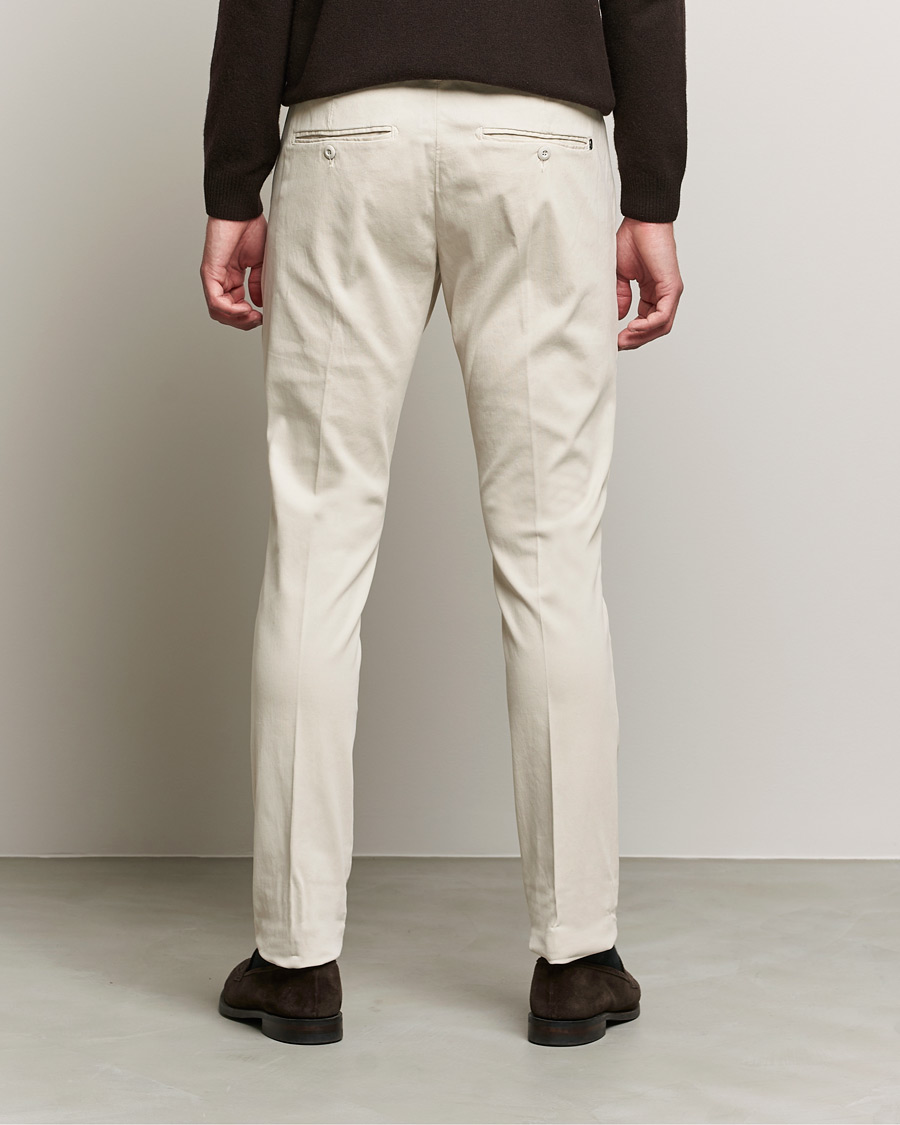 Heren | Broeken | Dondup | Gaubert Chinos  Offwhite