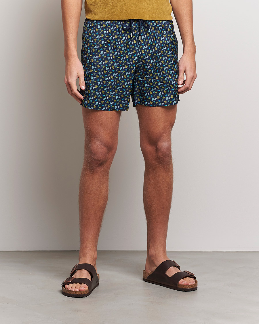 Heren | Sale -50% | Vilebrequin | Mahina Swim Shorts Bleu Marine