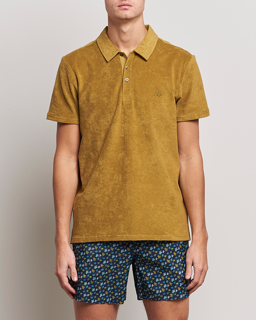 Heren | Overhemden | Vilebrequin | Phoenix Terry Shirt Écorce